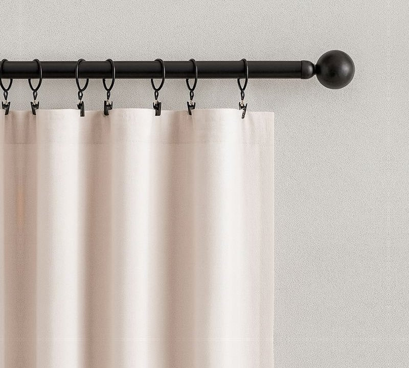 Flat Panel curtain header