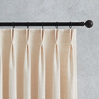 Pinch Pleat — Double header